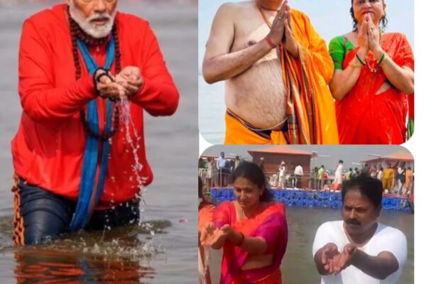 Modi, Gadkari, Abhay, and C.T. Ravi Shine at the Sangam!